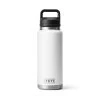 Yeti Rambler 36 Oz Bottle With Chug Cap -Outdoor Camping Shop Drinkware BottleChug 36oz White Studio PrimaryA 1