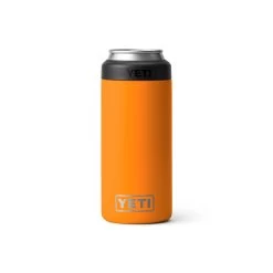 Yeti Rambler 12 Oz Colster Slim Can Insulator -Outdoor Camping Shop Drinkware ColsterSlim 12oz KingCrabOrange Studio PrimaryB 1