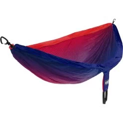 DoubleNest Print Hammock -Outdoor Camping Shop ENO DoubleNest Print Fade SapphireRed 1