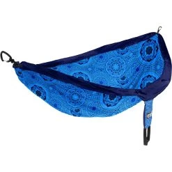 DoubleNest Print Hammock -Outdoor Camping Shop ENO DoubleNest Print Mantra Blue 1