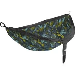 DoubleNest Print Hammock 21 DoubleNest Print Hammock -Outdoor Camping Shop ENO DoubleNest Print Tribal Charcoal