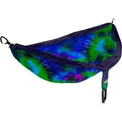 DoubleNest Print Hammock -Outdoor Camping Shop ENO DoubleNest TyeDye Print Blue 1