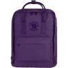 Fjallraven Re-Kanken Backpack 1 Fjallraven Re-Kanken Backpack -Outdoor Camping Shop Re Kanken F23548 Deep Violet 1