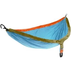 SingleNest Hammock -Outdoor Camping Shop SH015 ENO SingleNest Hammock PowderOrangeOlive 1