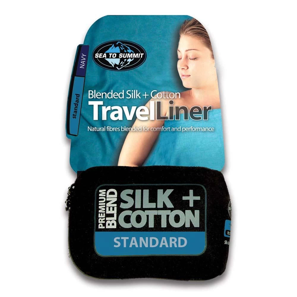 Sea To Summit Silk/Cotton Blend Travel Liner - Standard Rectangular 3 Sea To Summit Silk/Cotton Blend Travel Liner - Standard Rectangular
