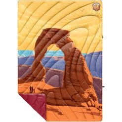Rumpl Original Puffy Blanket - Printed 1-Person -Outdoor Camping Shop TPPB ARC 1 1