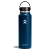 Hydro Flask 40 Oz Wide Mouth Water Bottle -Outdoor Camping Shop w40bts464 indigo straighton